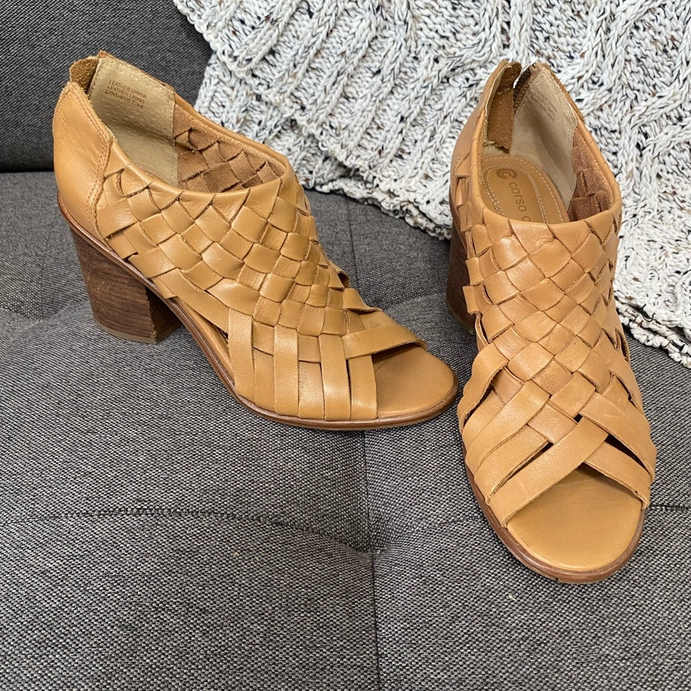 Corso Como Woven Leather Women’s Shoes